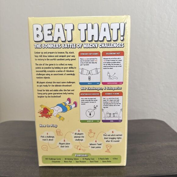BEAT THAT! Game Bundle Family Party Game -FUN WACKY CHALLENGES!!! - Picture 3 of 6